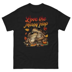 Love the Messy Hop - Autumn Toad Couple Graphic Tee
