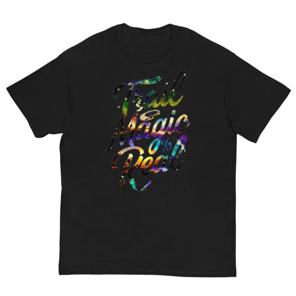 Trail Magic Is Real - Cosmic Hiker Script T-Shirt