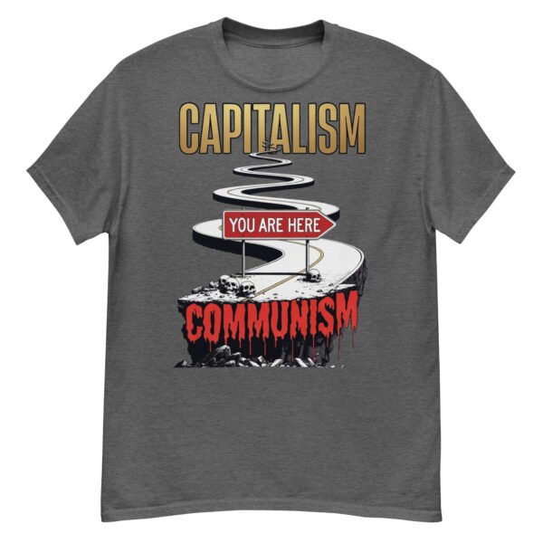 You Are Here: Capitalism to Communism Road Sign