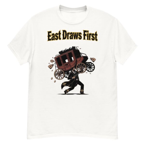East Draws First – Alberta Stagecoach Outlaw Tee