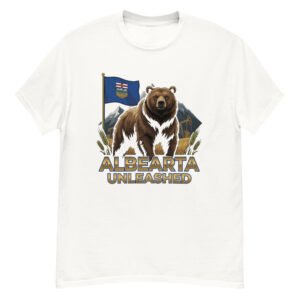 Albearta Unleashed - Alberta Grizzly Bear Provincial Pride T-Shirt