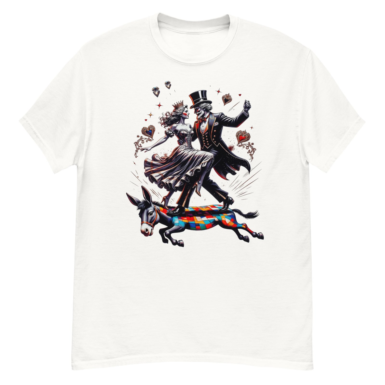 UNCLE SAM DANCE OVER DONKEY
