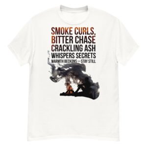Campfire Smoke Poetry Typography