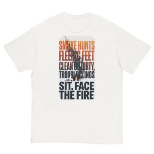 Smoke Hunts Fleeing Feet Poster