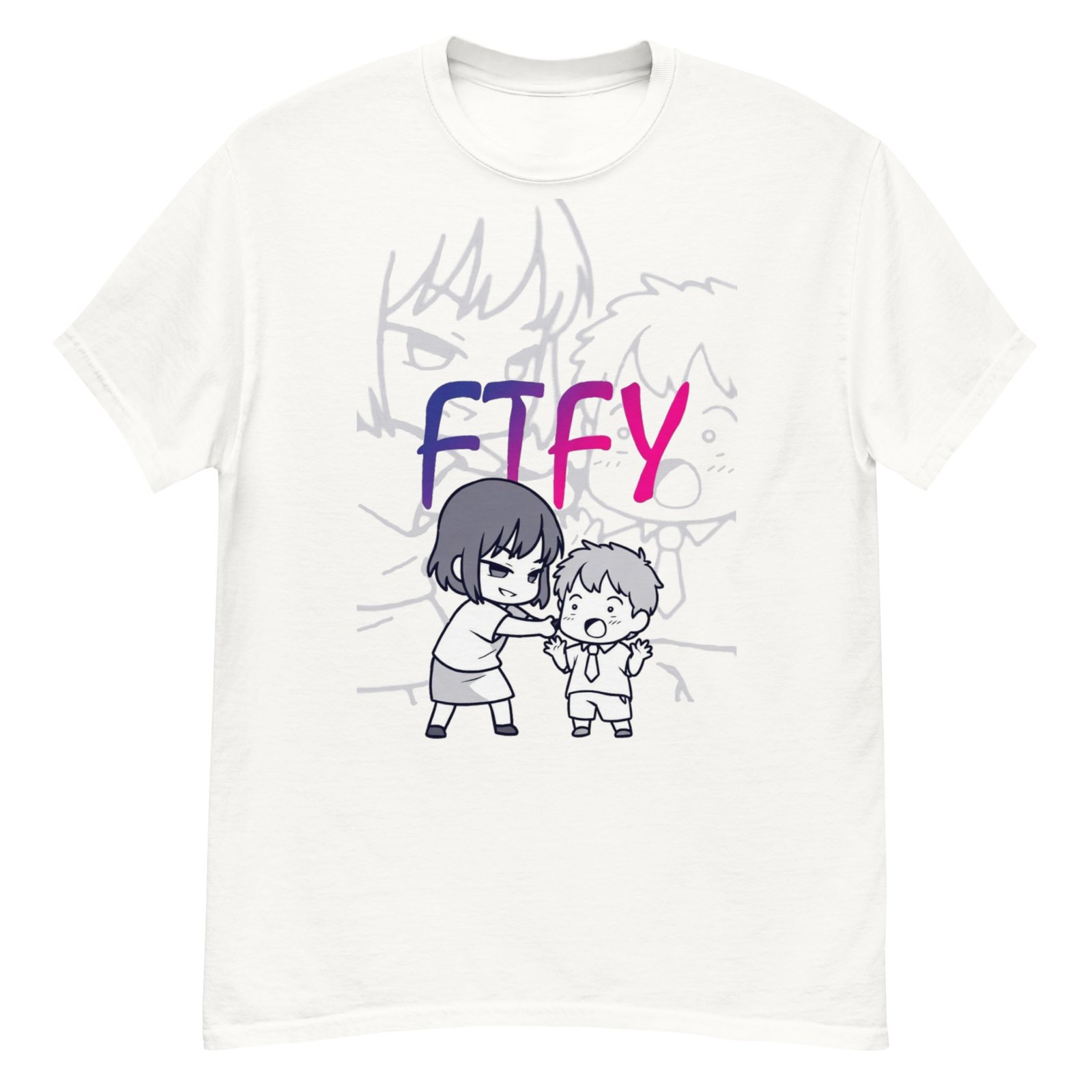 Anime Girl Boy FTFY Illustration