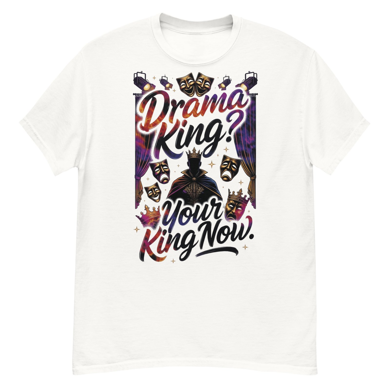 Drama King Theater Poster Design
