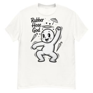 Rubber Hose God - Vintage Cartoon Halo Dancer T-Shirt