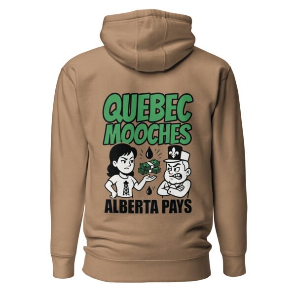 Quebec Mooches, Alberta Pays - Satirical Equalization Payment Unisex Hoodie