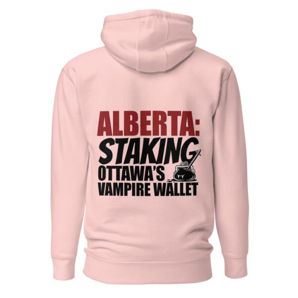 Alberta: Staking Ottawa's Vampire Wallet Unisex Hoodie