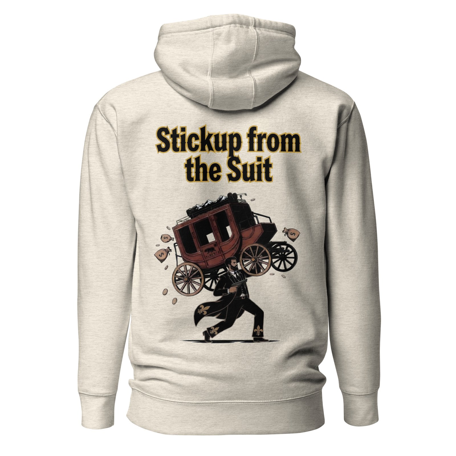 Stickup From The Suit — Alberta Getaway Unisex Hoodie