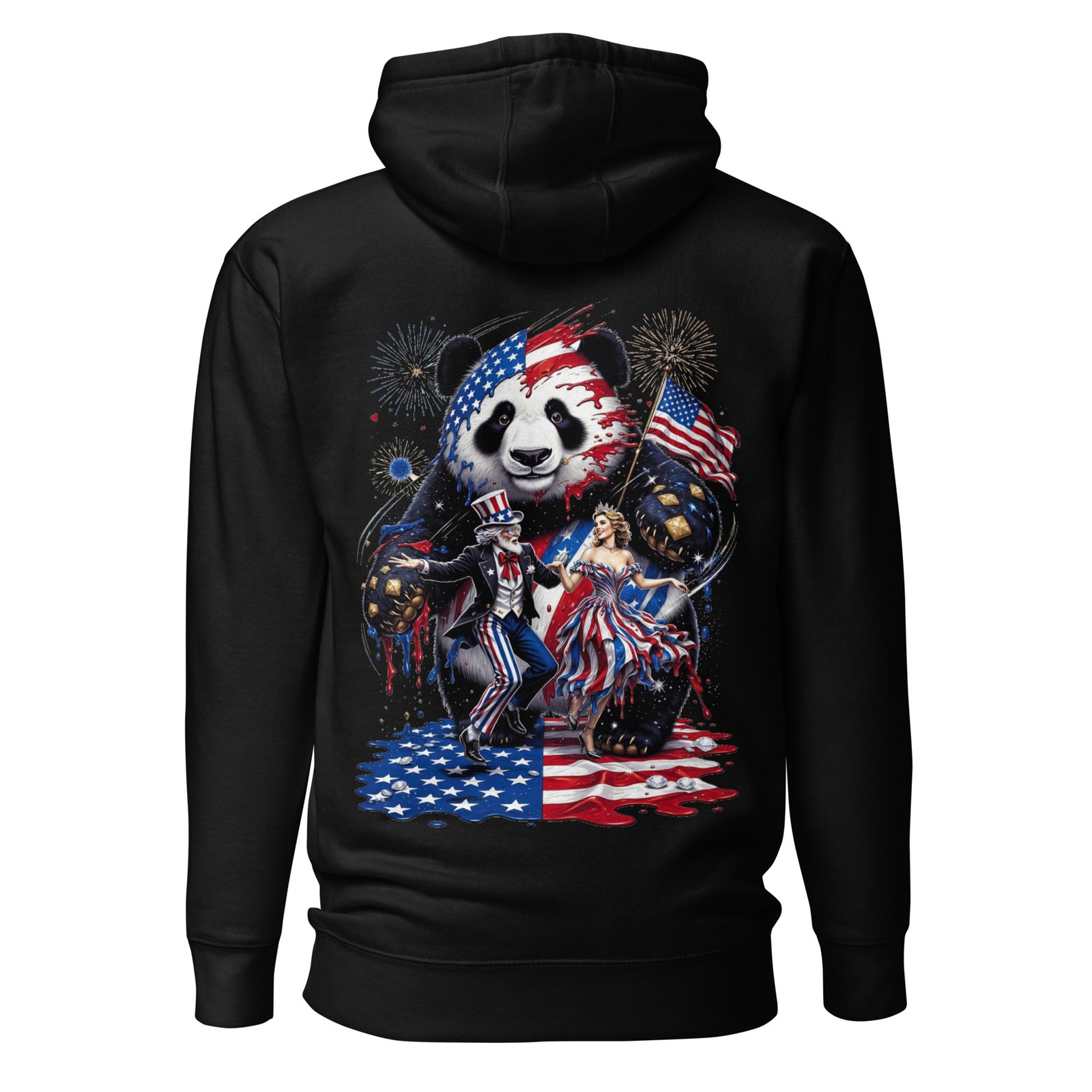 Panda Uncle Sam — Dancing With Tyrants Unisex Hoodie