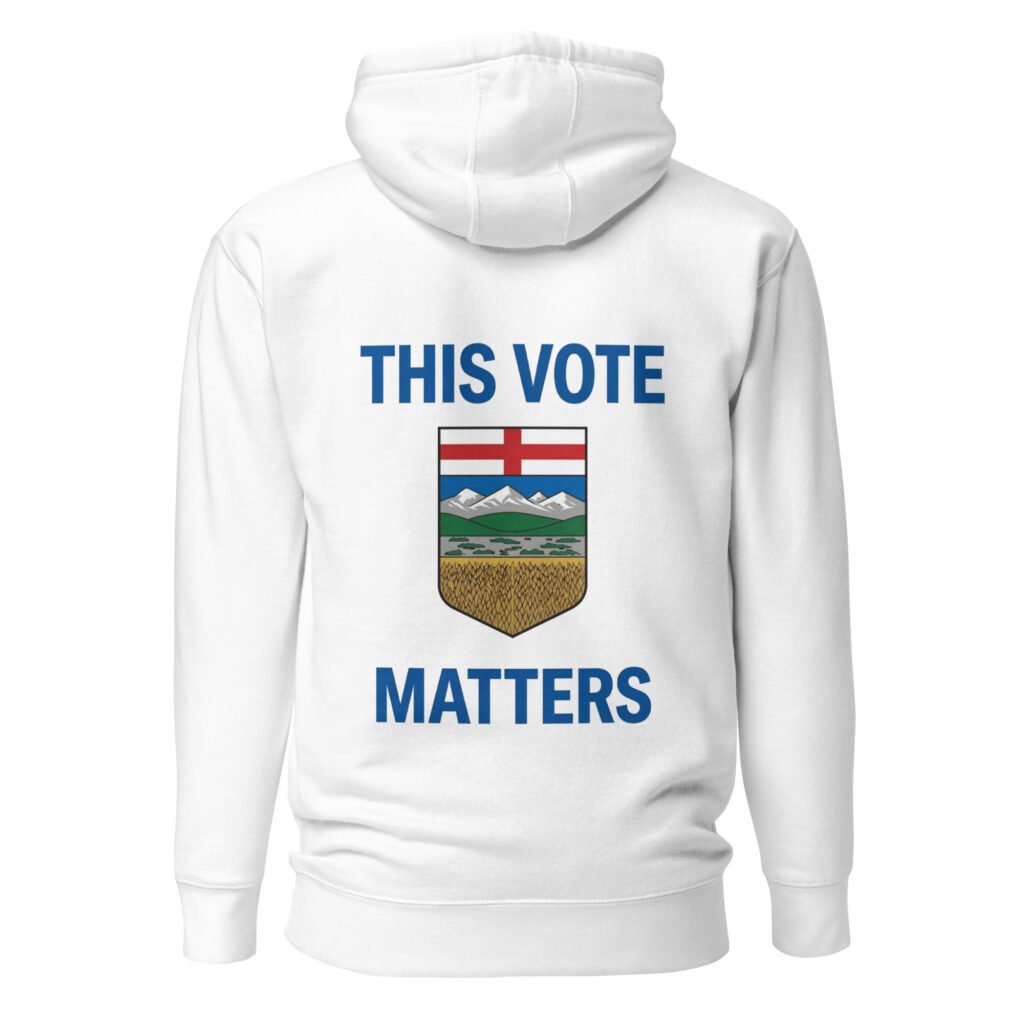 This Vote Matters — Alberta Pride Unisex Hoodie