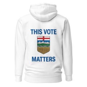 This Vote Matters — Alberta Pride Unisex Hoodie