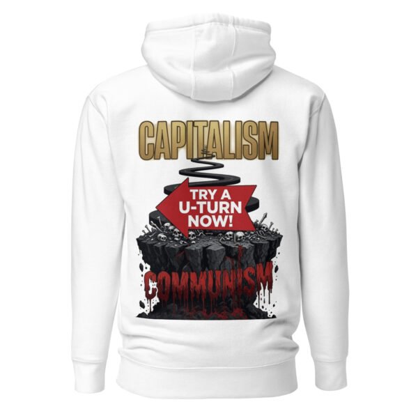 Capitalism Communism Political Comparison Unisex Hoodie