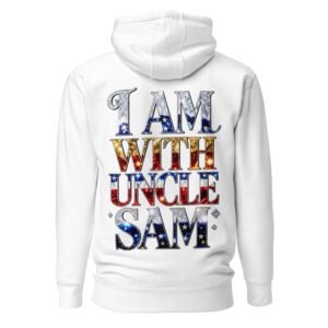 I Am With Sam - Patriotic Pride Unisex Hoodie