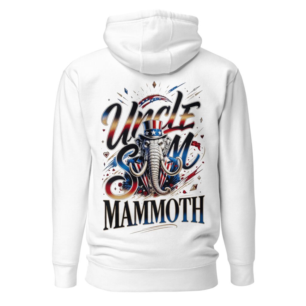 Uncle Mammoth — Extinct is What Happens When You Stop Adapting Unisex Hoodie