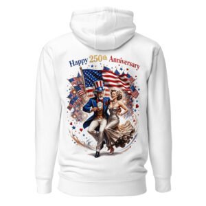 Happy 250th Anniversary - America Still Dances Unisex Hoodie