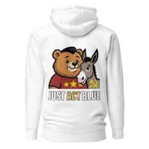 Just Act Blue Unisex Hoodie