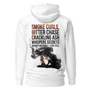 Smoke Curls, Bitter Chase — Campfire Truth Unisex Hoodie