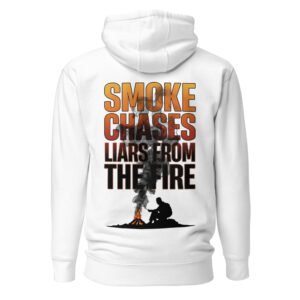 Smoke Chases Liars From The Fire — Self-Reliance Unisex Hoodie