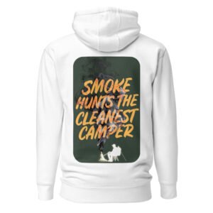Smoke Hunts the Cleanest Camper — Solid Ground Unisex Hoodie