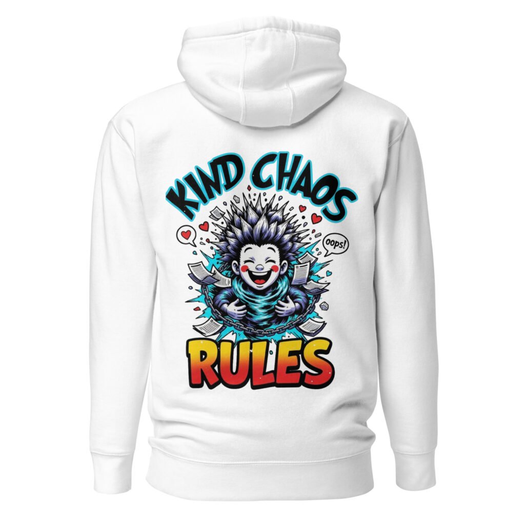 Kind Chaos Rules – Self-Governed Not State-Governed Unisex Hoodie
