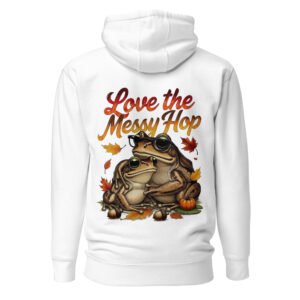 Love the Messy Hop — Autumn Toad Couple Unisex Hoodie